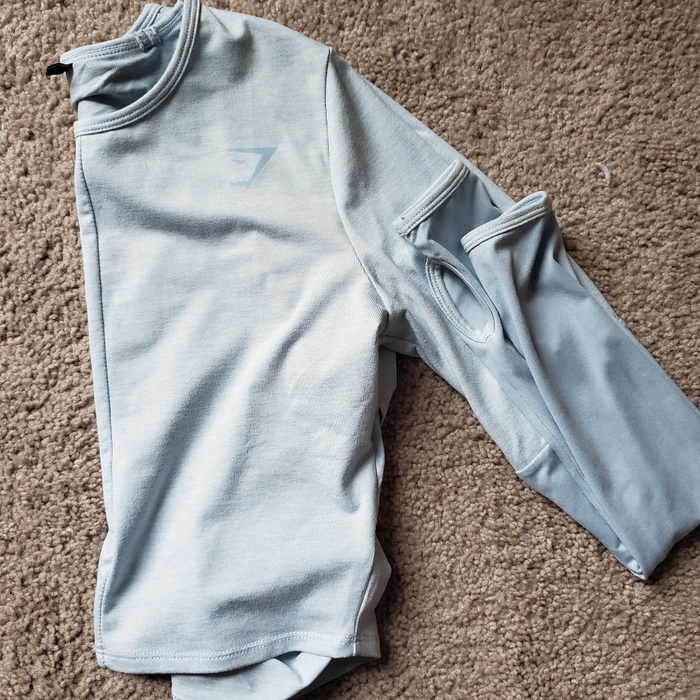 Gymshark x Nikki Blackketter Drop Back Crop Top